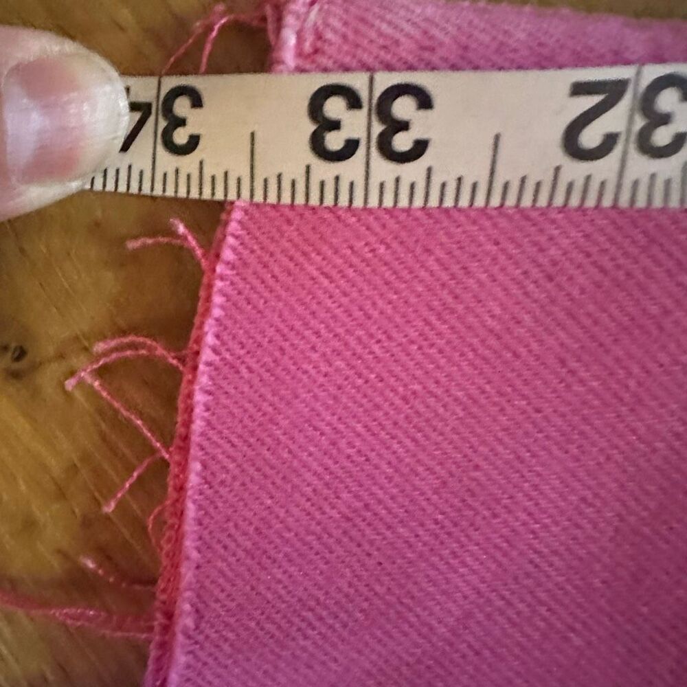 Zara wide leg pink jeans women’s 10 - Picture 7 of 7